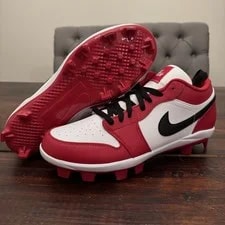 Air Jordan — Air Jordan 1 Retro MCS Low Baseball Cleats Sz 11.5 CJ8524-611 — Sneaker — resale