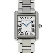 Cartier — Cartier Tank W5200013 ( 3170) 30.5mm Stainless Steel Silver #WW3717 — Watch — resale