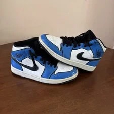 Air Jordan — Size 9 - Air Jordan 1 SE Mid Signal — Sneaker — resale