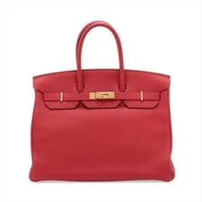 Hermès — Hermès Birkin 35 le Tournay Piment Metal Fittings □R: 2014 — Handbag — resale