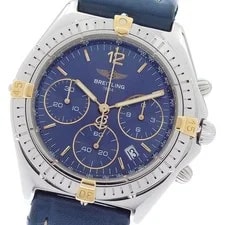 Breitling — Breitling Chronosextant B55046 Date Navy Dial Quartz Boy's Watch_952542 — Watch — resale