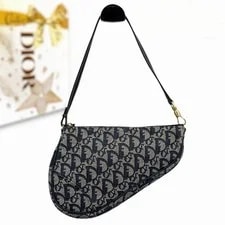 Dior — Christian Dior Trotter Print Saddle 2Y9697 20cm W — Handbag — resale