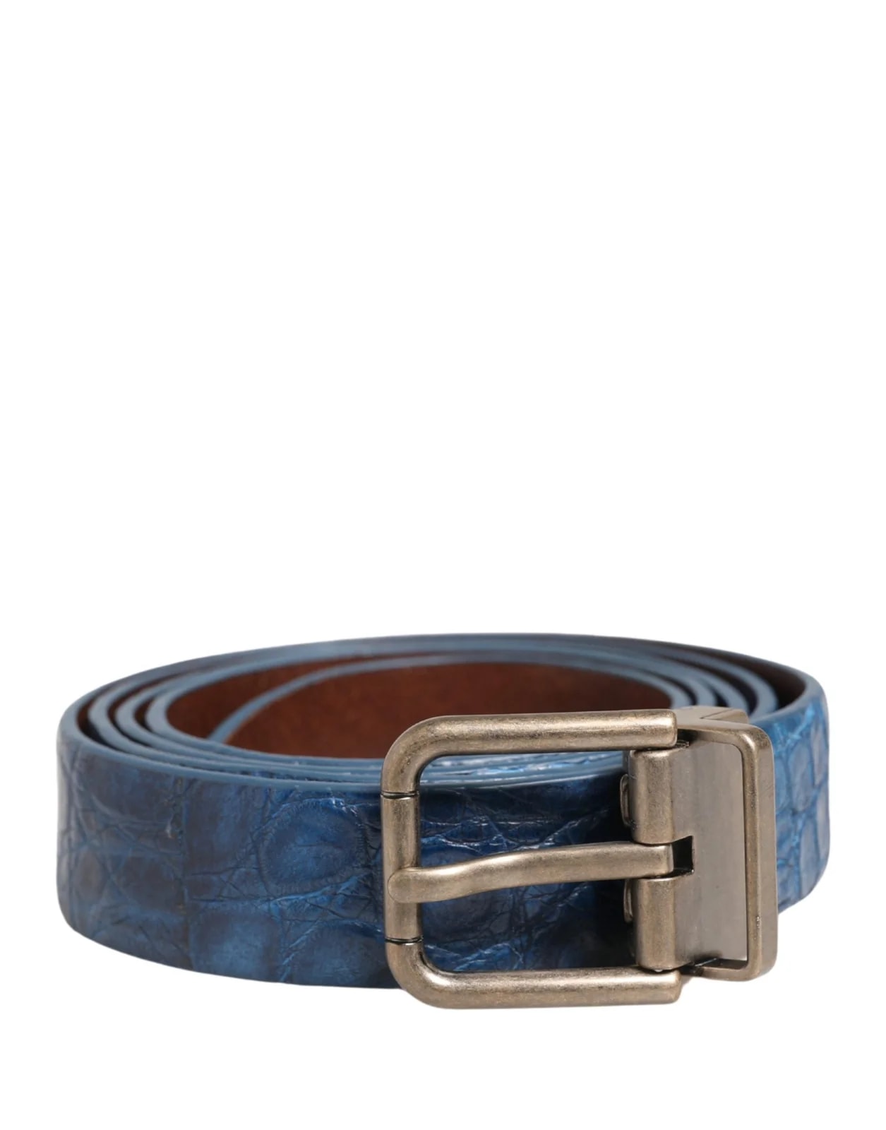 Dolce & Gabbana — Dolce & Gabbana Cotton Metal Buckle Belt — Accessory — resale