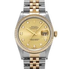 Rolex — Rolex Datejust 16233G Champagne/diamond 738072 — Watch — resale