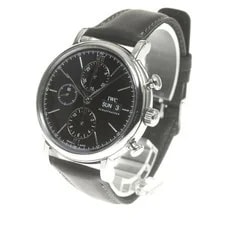 IWC — IWC Portofino IW391002 42mm SS Black Dial Automatic #C5056 — Watch — resale