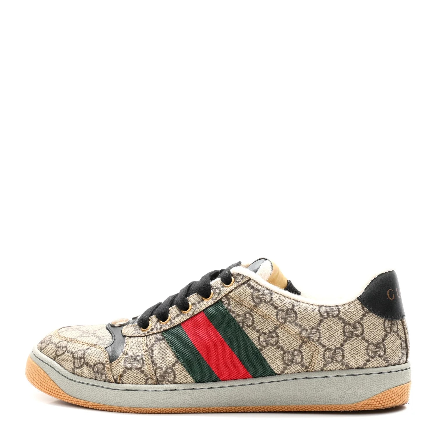 Gucci — GG Supereme Miro Soft Web Screener 8 New — Sneaker — resale