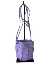 Bottega Veneta — Bottega Veneta Maxi Cassette Mini Crossbody PUP — Handbag — resale