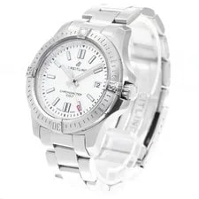 Breitling — Breitling Colt A17313 41mm SS White Dial Automatic Chronometer Date #C403 — Watch — resale