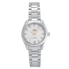 Omega — Omega Seamaster 220.10.34.20.02.001 Automatic Winding 34mm Silver Stainless New — Watch — resale