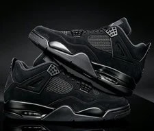 Jordan — Jordan 4 '' Cat'' Retro Basketball Shoes US Size Mid Top — Sneaker — resale