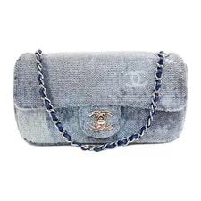 Chanel — Chanel Classic Flap Waterfall Sequin — Handbag — resale