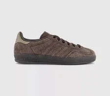 Adidas — Adidas Originals Gazelle Indoor Shoes in Dark — Sneaker — resale