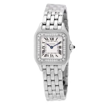 Cartier — Panthère Small Model Diamond White Dial W4PN0016 — Watch — resale