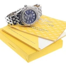 Breitling — Breitling Headwind A45355 Automatic 43mm Papers Blue Stainless Steel — Watch — resale