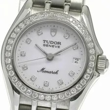 Tudor — Tudor 15810 Monarch Diamond Bezel 10P Quartz 826063 ev20 — Watch — resale