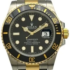 Rolex — Rolex Submariner 116613LN 40mm Gold Black OKW901 — Watch — resale