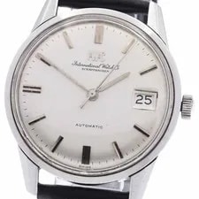 IWC Schaffhausen — IWC Schaffhausen R810AD Date Cal.8541B Silver Dial Automatic Watch_945314 — Watch — resale