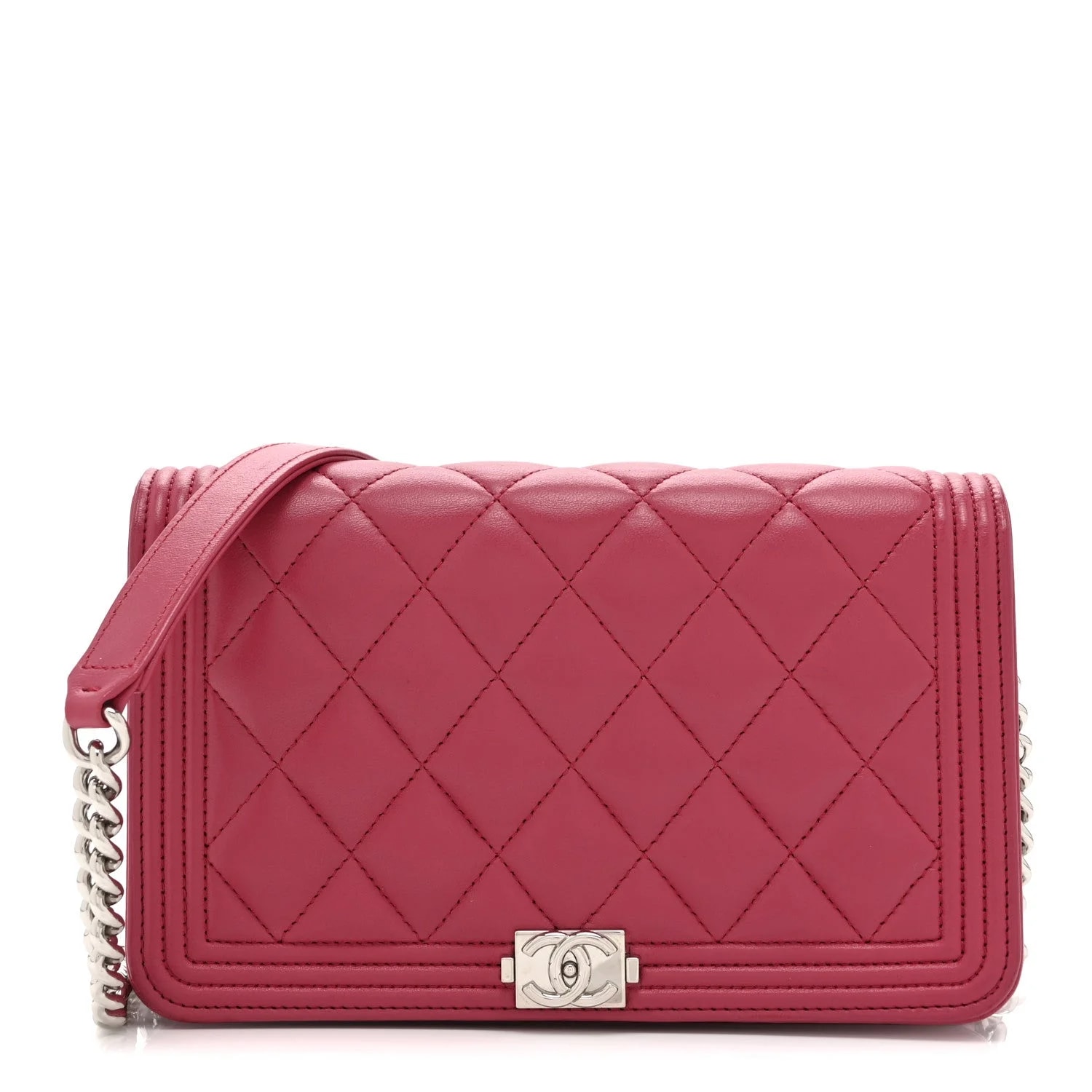 Chanel — Boy Wallet on Chain WOC Dark — Handbag — resale