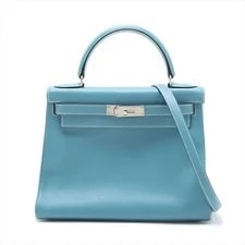 Hermès — Hermès Kelly 28 le Tournay Cushbell Jean Metal Fittings □C: 1999 — Handbag — resale