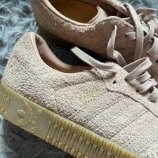 Adidas — ’s Size 11 Fluffy Platformed Adidas Sambas — Sneaker — resale