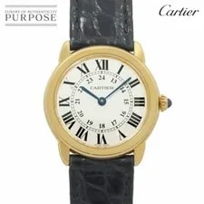 Cartier — Cartier Ronde Solo SM W6700355 Silver K18YG Quartz Ronde Solo — Watch — resale