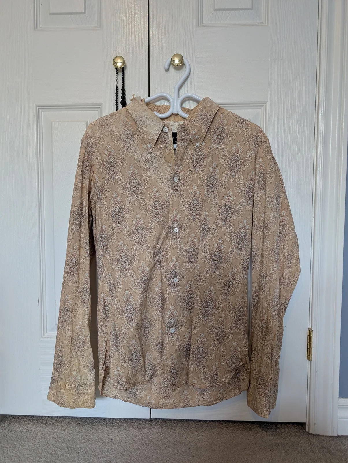 Number (N)ine Japan Exclusive Psychedelic Button Down — streetwear — resale