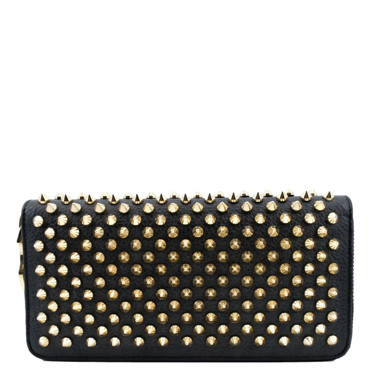 Christian Louboutin — Christian Louboutin Panettone Studded Zippy Wallet — Handbag — resale