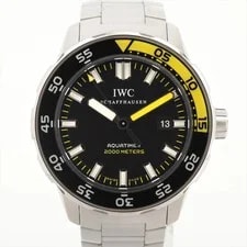 IWC — IWC Aquatimer IW356808 SS AT Black Dial 2 Extra Links — Watch — resale