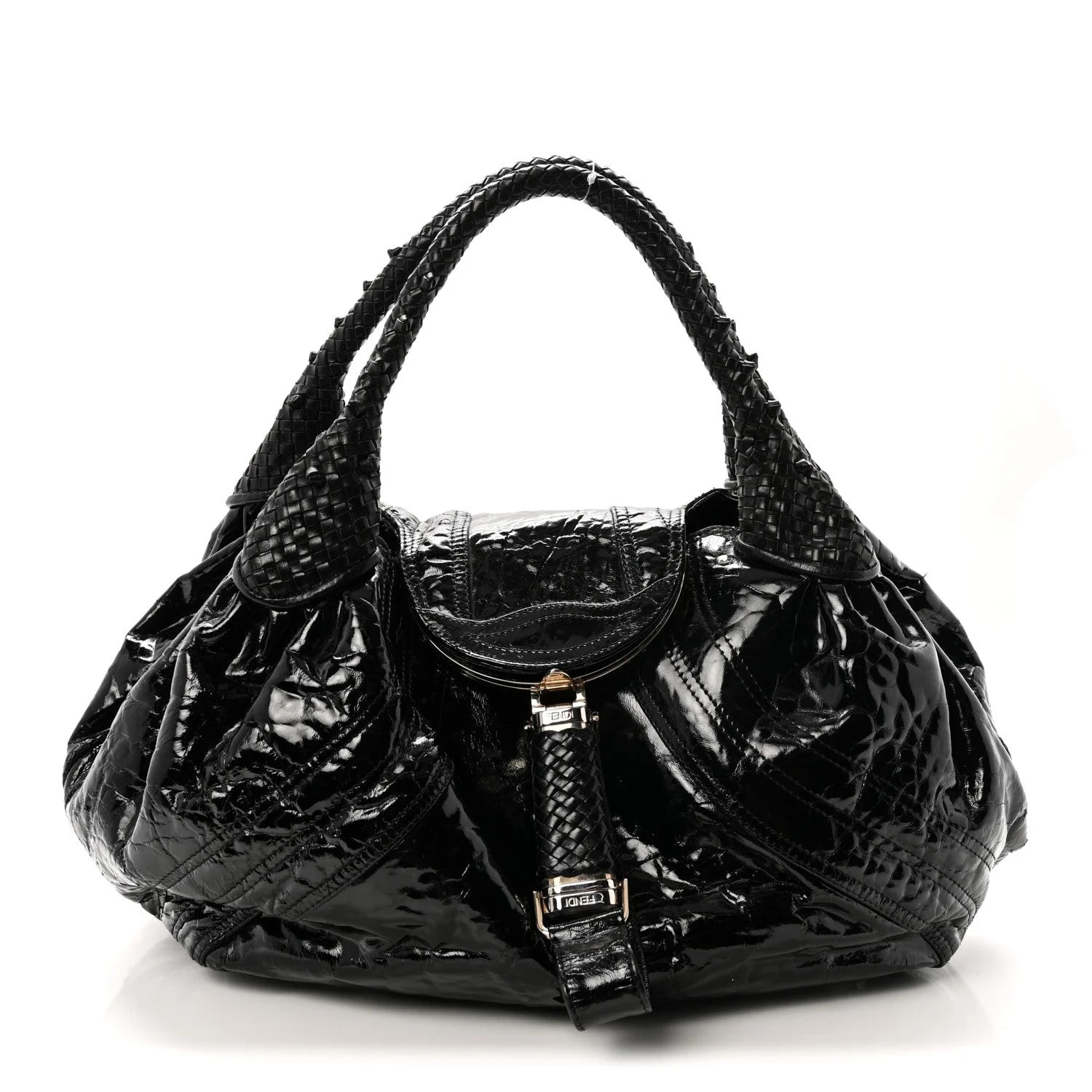 Fendi — Crispe Vernice Spy — Handbag — resale