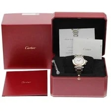 Cartier — Cartier Pasha DE 35MM W2PA0008 35mm SS Silver #C1891 — Watch — resale