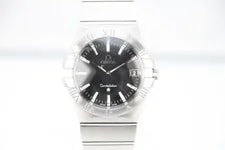 Omega — Omega Constellation 35mm Quartz Black Dial Steel 123.10.35.60.01.001 T00224 — Watch — resale
