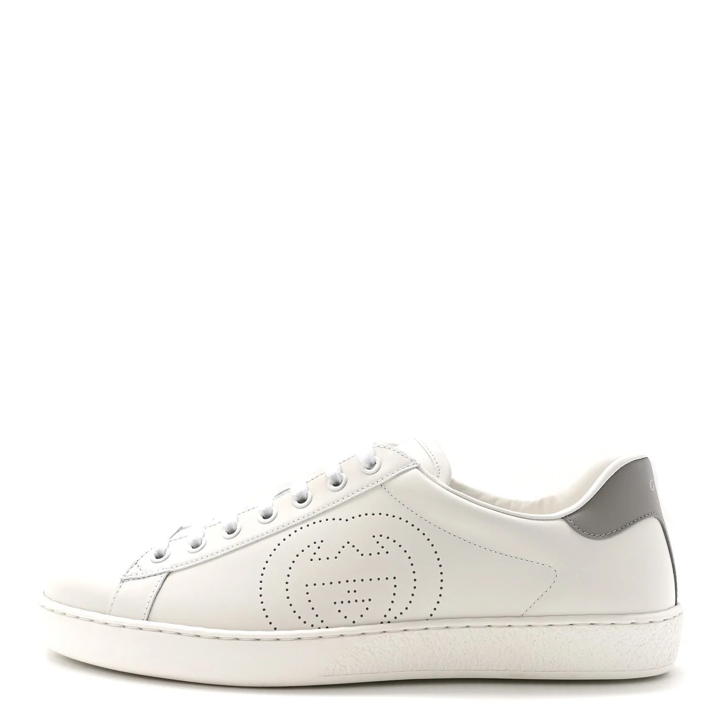 Gucci — Interlocking G Perforated Ace 10 — Sneaker — resale