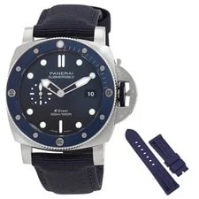 Panerai — Panerai Submersible Automatic Blue Dial Pam01391 — Watch — resale
