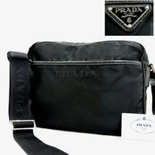 Prada — Prada Shadow Logo With Receipt — Handbag — resale