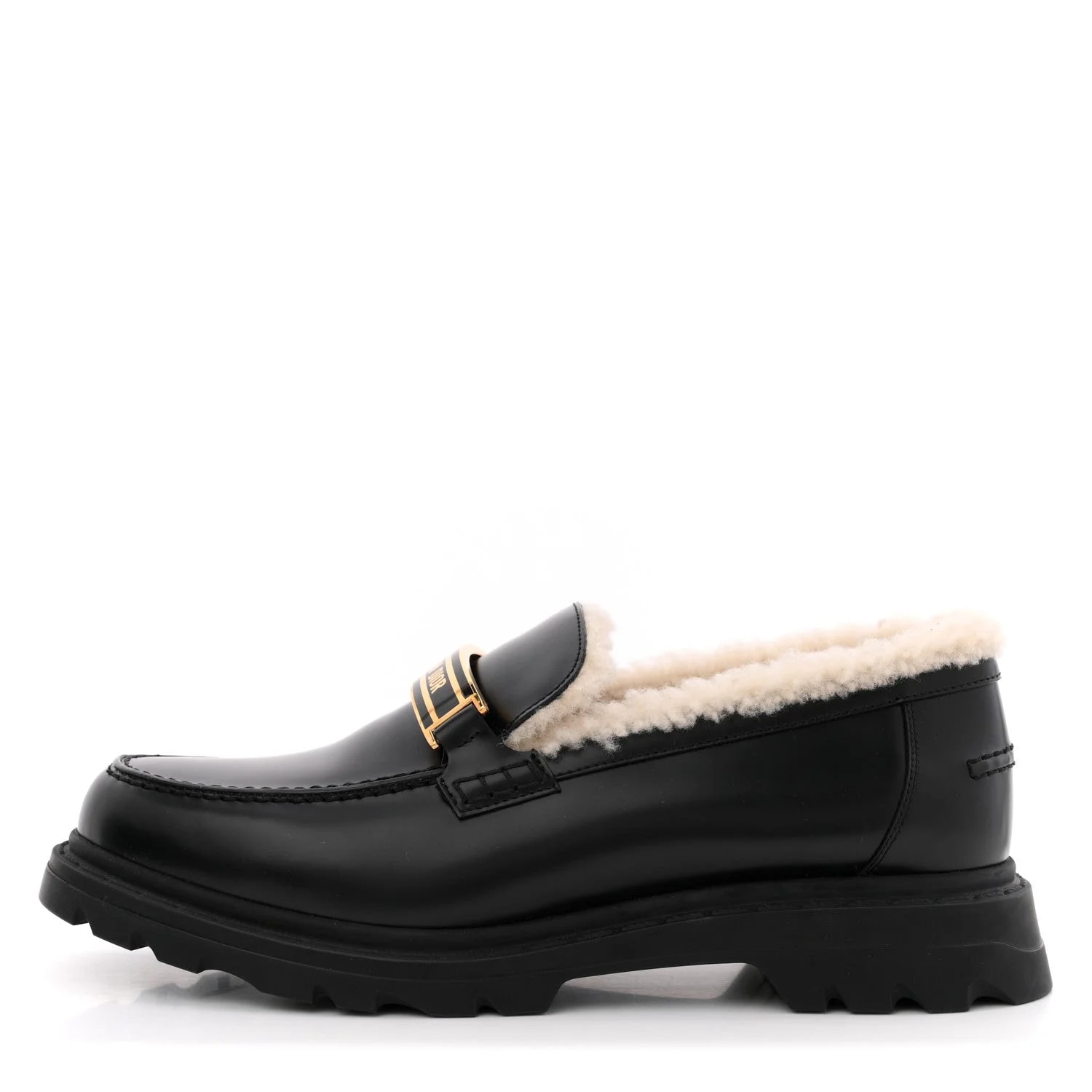 Dior — Brushed Code Lug Sole 15mm 41 — Designer Shoe — resale