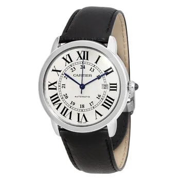 Cartier — Ronde Solo Automatic Silvered Opaline Dial WSRN0022 — Watch — resale