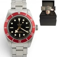 Tudor — 2025 Tudor Black Bay 7941A1A0RU Burgundy Stainless Steel 41mm BOX + Papers — Watch — resale