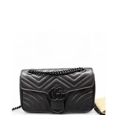 Gucci — Gucci Chevron Small GG Marmont (ws072426b4r) — Handbag — resale