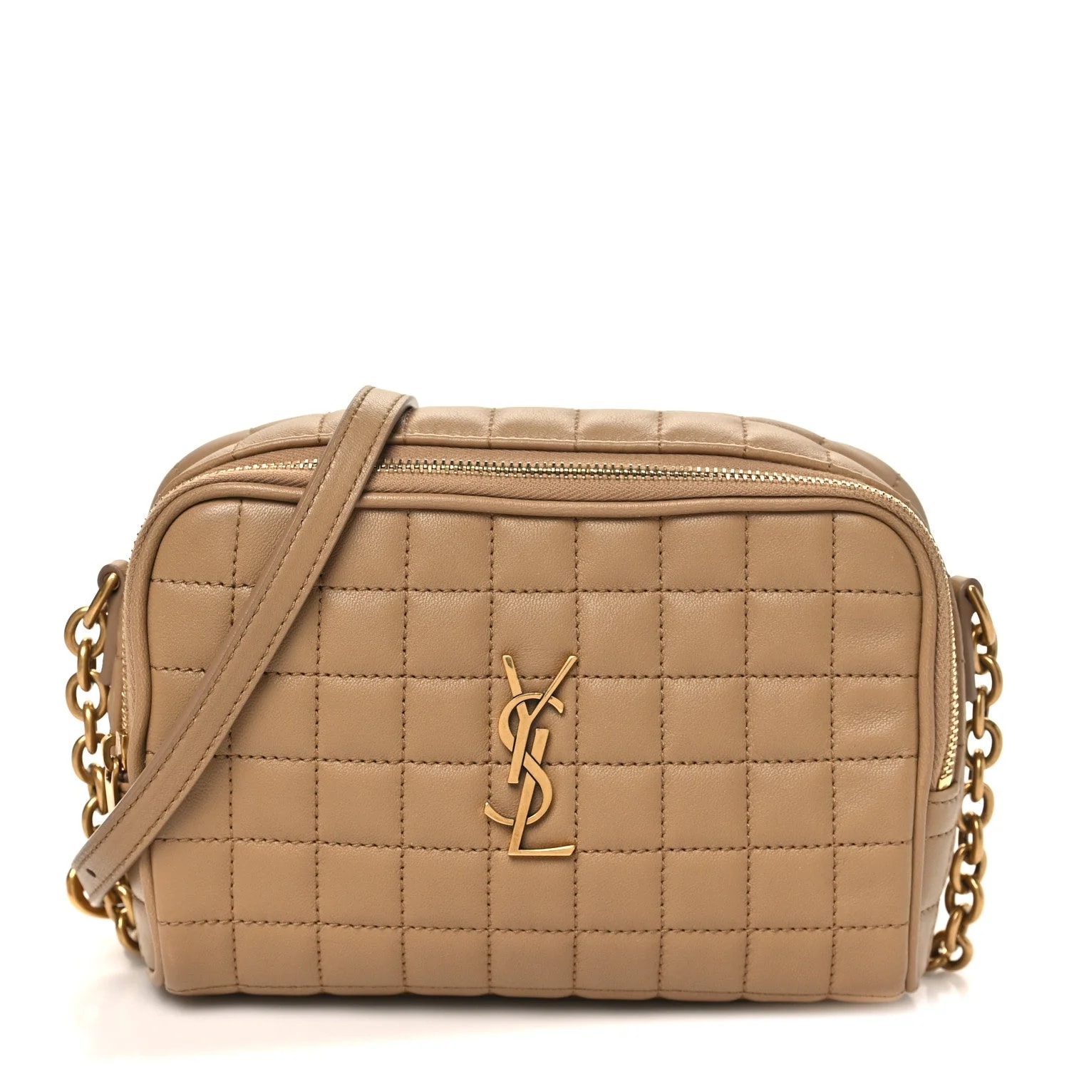 Saint Laurent — Carre Cassandre Mini Camera — Handbag — resale