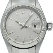 Rolex — Rolex Oyster Perpetual Date 6917(3) Gold 26mm Gray Dial Automatic #LPW712 — Watch — resale