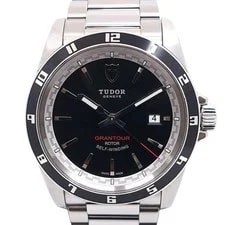 Tudor — Tudor Grand Tour Date 20500N Black Dial Stainless Steel Automatic — Watch — resale