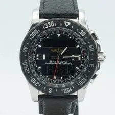 Breitling — Breitling Airwolf Raven A78364 Steel 43Mm Nice Condition Blue Br744 — Watch — resale