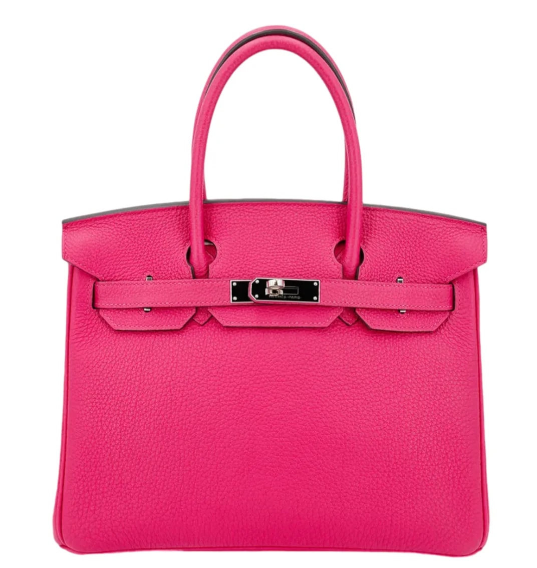 Hermès — Hermès Birkin 30 Framboise — Handbag — resale