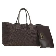 Bottega Veneta — Bottega Veneta Cabas MM Auth yk20314SAV — Handbag — resale