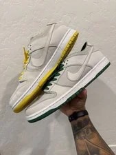 Nike SB — Nike SB Dunk Low Ishod Wair Mismatch Size 13 AR1399-113 Aloe Verde OG ALL — Sneaker — resale