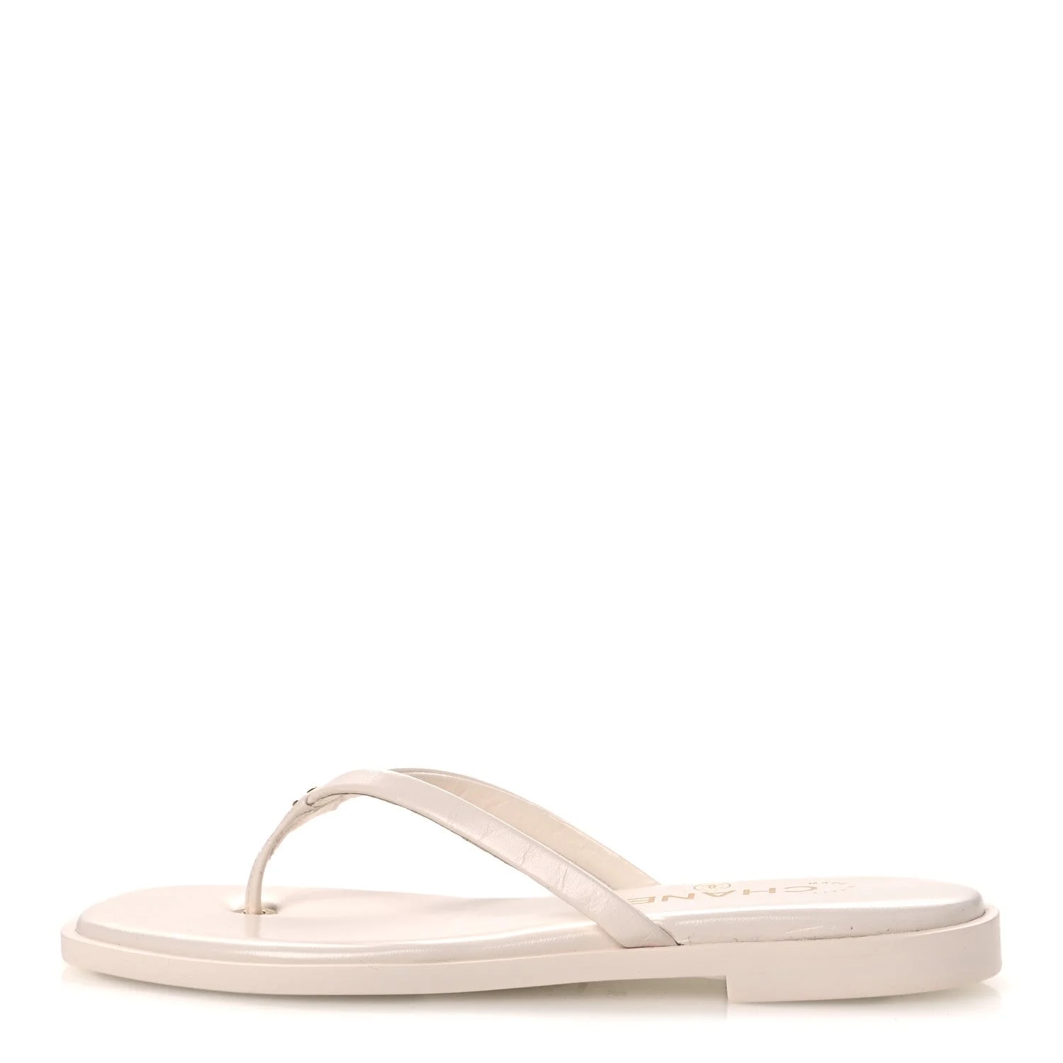 Chanel — CC Times Square Thong 35.5 — Designer Shoe — resale
