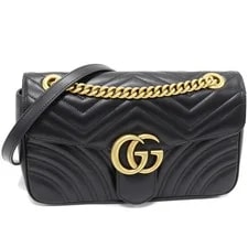 Gucci — Gucci GG Marmont Quilted Small With Box #TKB047 — Handbag — resale