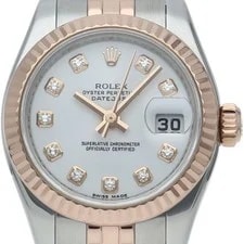 Rolex — Rolex Datejust 179171G(V) Gold 26mm White Dial Automatic #LPW1055 — Watch — resale