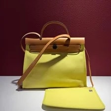 Hermès — Hermès Herbag Zip 31 Kelly 2way Crossbody — Handbag — resale