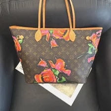 Louis Vuitton — Louis Vuitton Neverfull Stephen Sprouse Roses — Handbag — resale